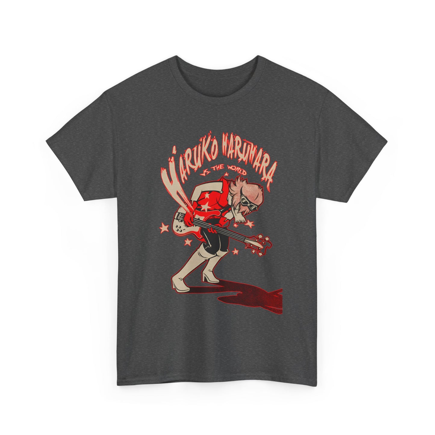 Haruko Haruhara FLCL T-Shirt – 100% Cotton Anime Tee Featuring the Iconic Space Rebel