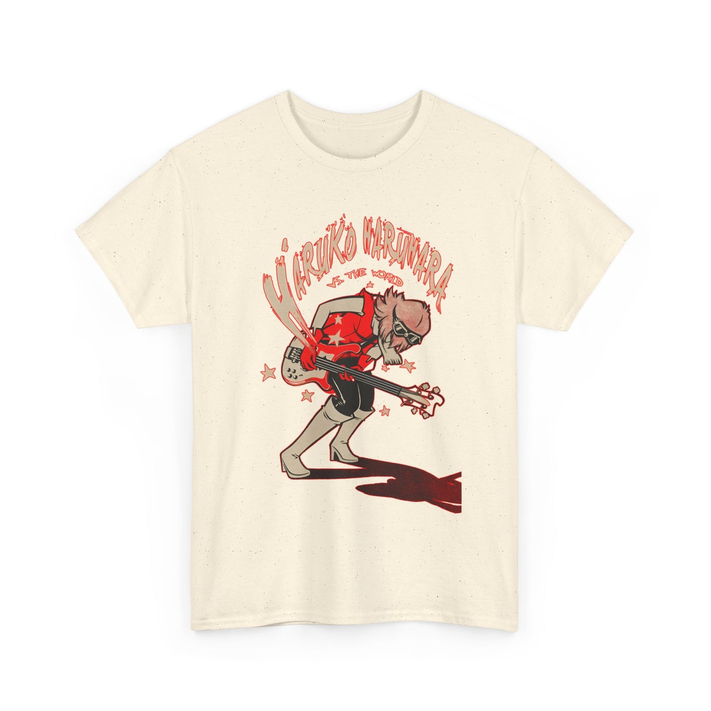 Haruko Haruhara FLCL T-Shirt – 100% Cotton Anime Tee Featuring the Iconic Space Rebel