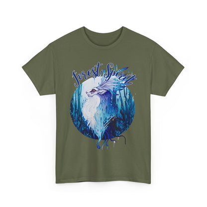 Forest Spirit Anime Ghibli T-Shirt 100% Cotton | Studio Ghibli Graphic Tee