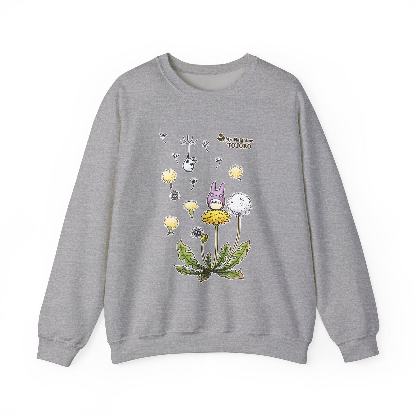 My Neighbor Totoro Woods Sweatshirt – Cozy 100% Cotton Studio Ghibli Forest Pullover