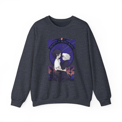 Howl and Sophie Couple Sweatshirt – 100% Cotton Studio Ghibli Pullover from Howl’s Moving Castle