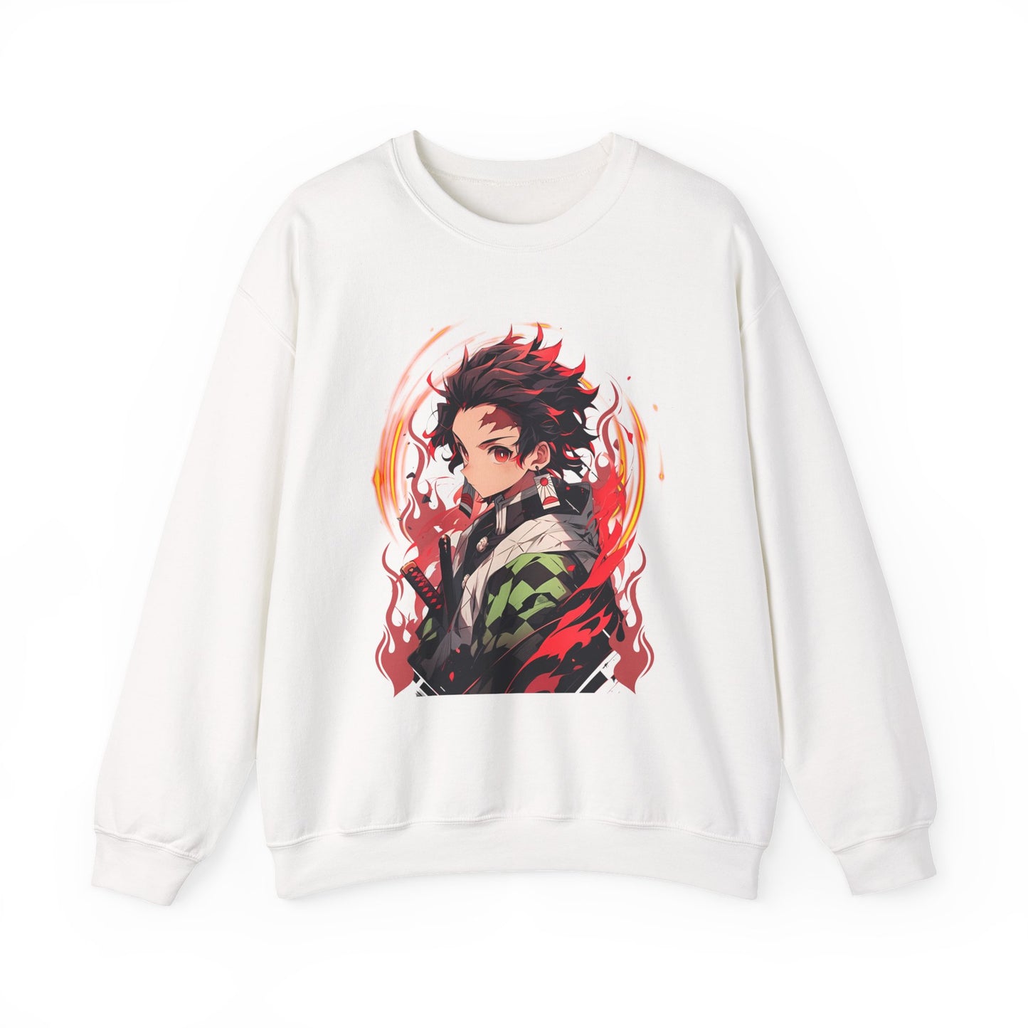 Tanjiro Kamado Hashira Sweatshirt | 100% Cotton Demon Slayer Anime Pullover
