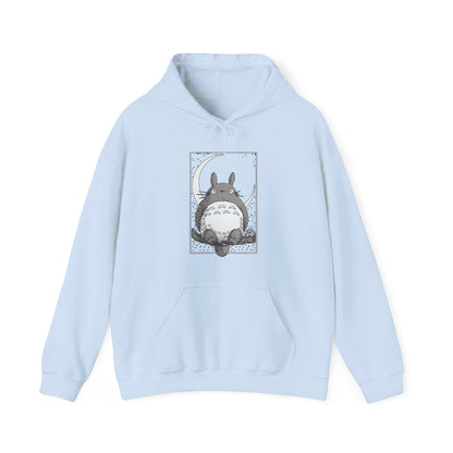 Totoro Night Dreams Hoodie – 100% Cotton Studio Ghibli Sweatshirt for Anime Fans