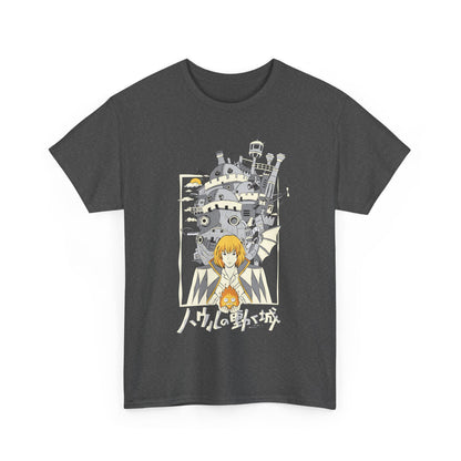 Howl’s Moving Castle Portrait T-Shirt | Studio Ghibli Anime Cotton Tee