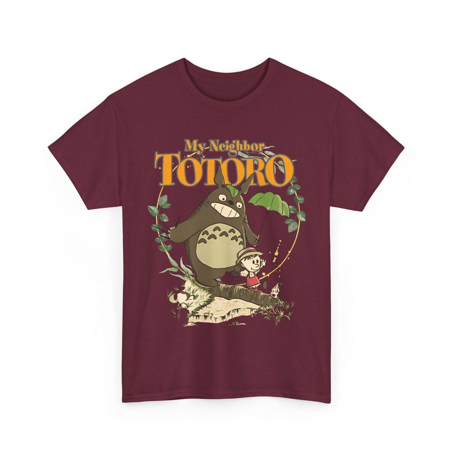 My Neighbor Totoro Cute T-Shirt 100% Cotton Studio Ghibli Tee