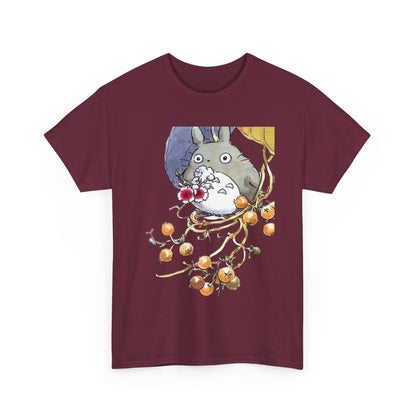 Totoro Sweet Art Shirt – Cute Studio Ghibli Cotton T-Shirt for Anime Fans