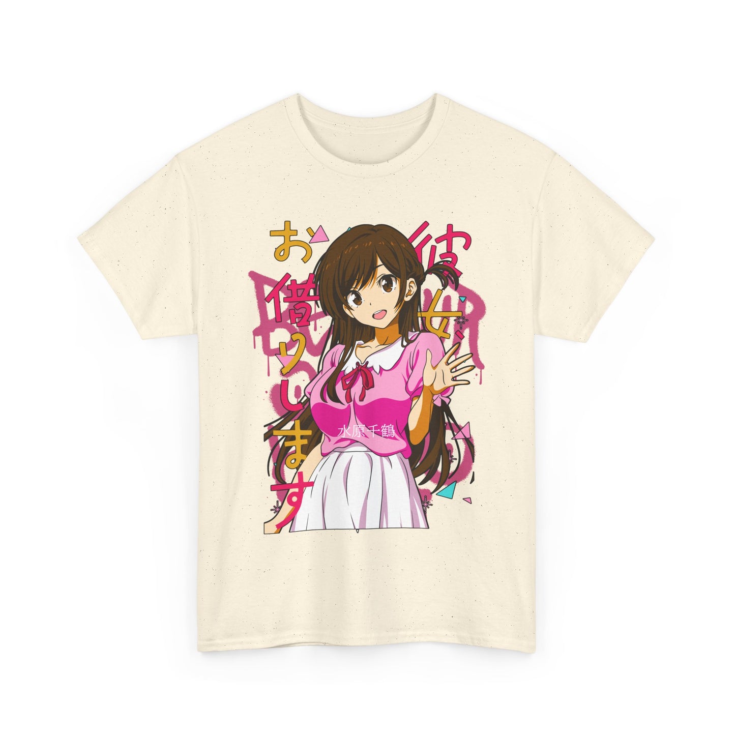 Chizuru Mizuhara T-Shirt – 100% Cotton Anime Tee from Rent a Girlfriend
