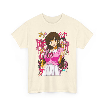 Chizuru Mizuhara T-Shirt – 100% Cotton Anime Tee from Rent a Girlfriend