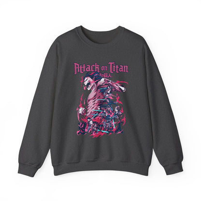 Attack on Titan Sweatshirt – 100% Cotton Pullover for Anime Fans