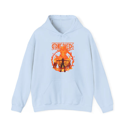 Portgas D. Ace Hoodie 100% Cotton – One Piece Anime Hoodie for Fans