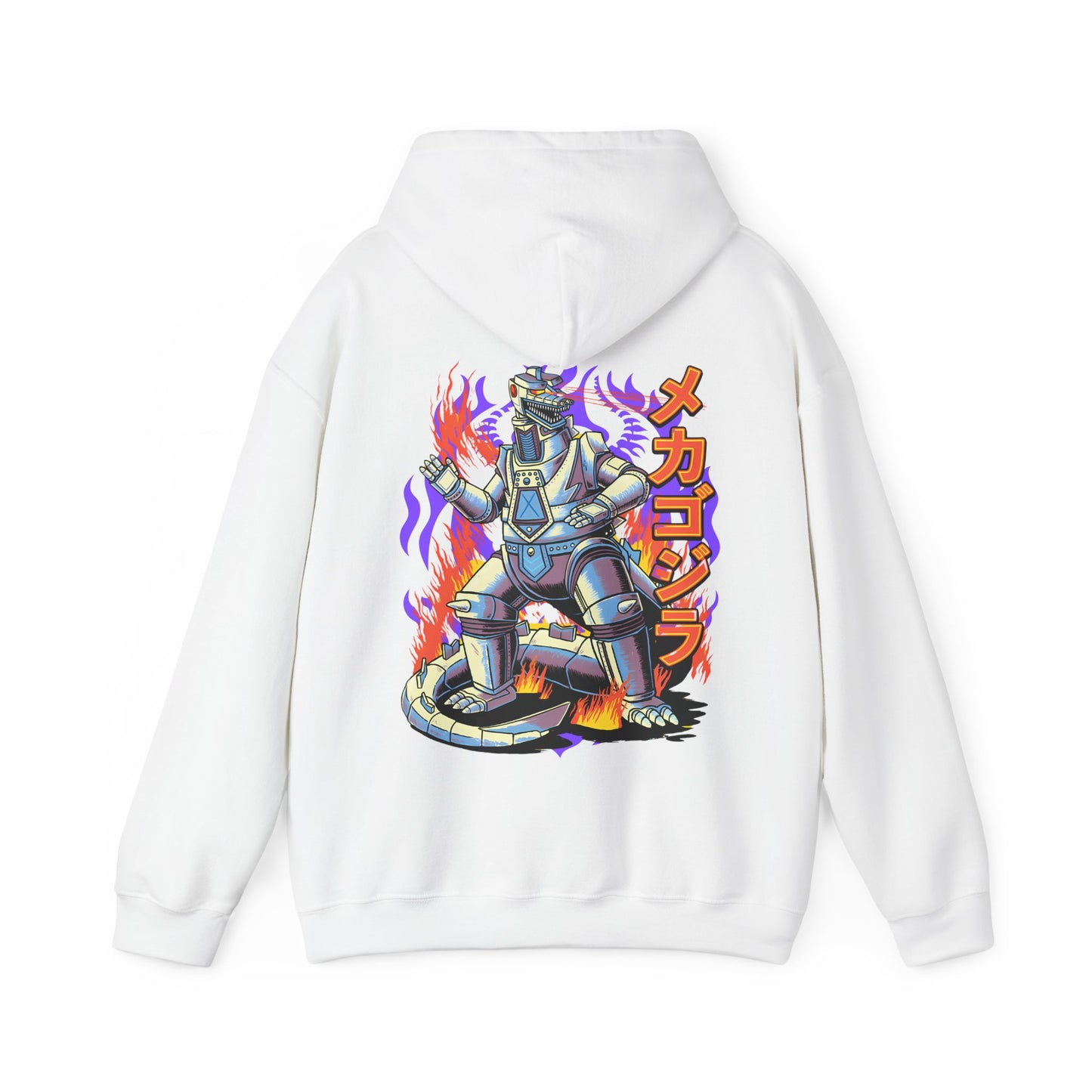 Mechagodzilla Kaiju Hoodie – 100% Cotton with Epic Back Print | Monsterverse Anime Streetwear