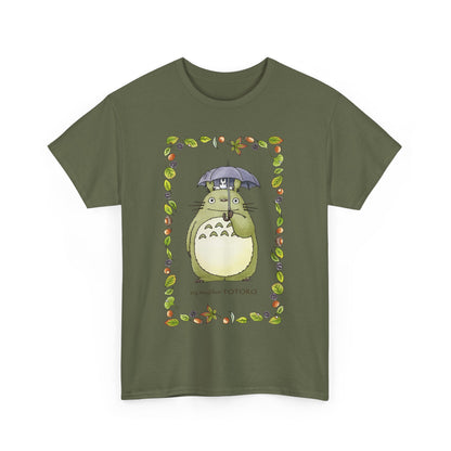 Cute Totoro T-Shirt – 100% Cotton Studio Ghibli Anime Tee for Fans