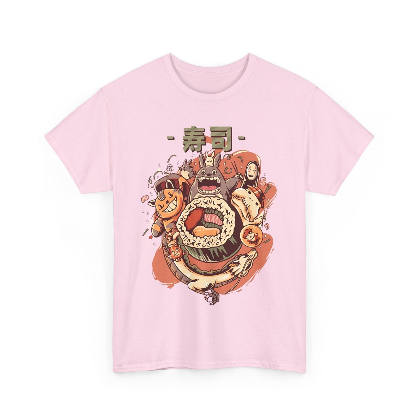 Ghibli Sketch T-Shirt – 100% Cotton Studio Ghibli Anime Tee