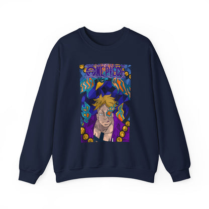 Marco the Phoenix One Piece Sweatshirt – 100% Cotton Anime Pullover for Fans