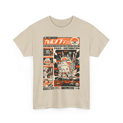 Howl Calcifer Ghibli T-Shirt 100% Cotton | Studio Ghibli Anime Graphic Tee