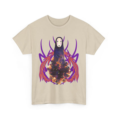 No Face T-Shirt – 100% Cotton Studio Ghibli Spirited Away Anime Tee