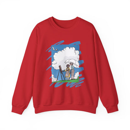 The Wind Rises Studio Ghibli Sweatshirt – 100% Cotton Cozy Anime Pullover for Ghibli Fans