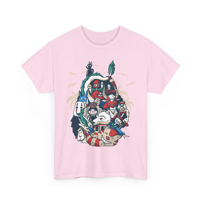 Studio Ghibli Staff T-Shirt 100% Cotton | Anime Graphic Tee