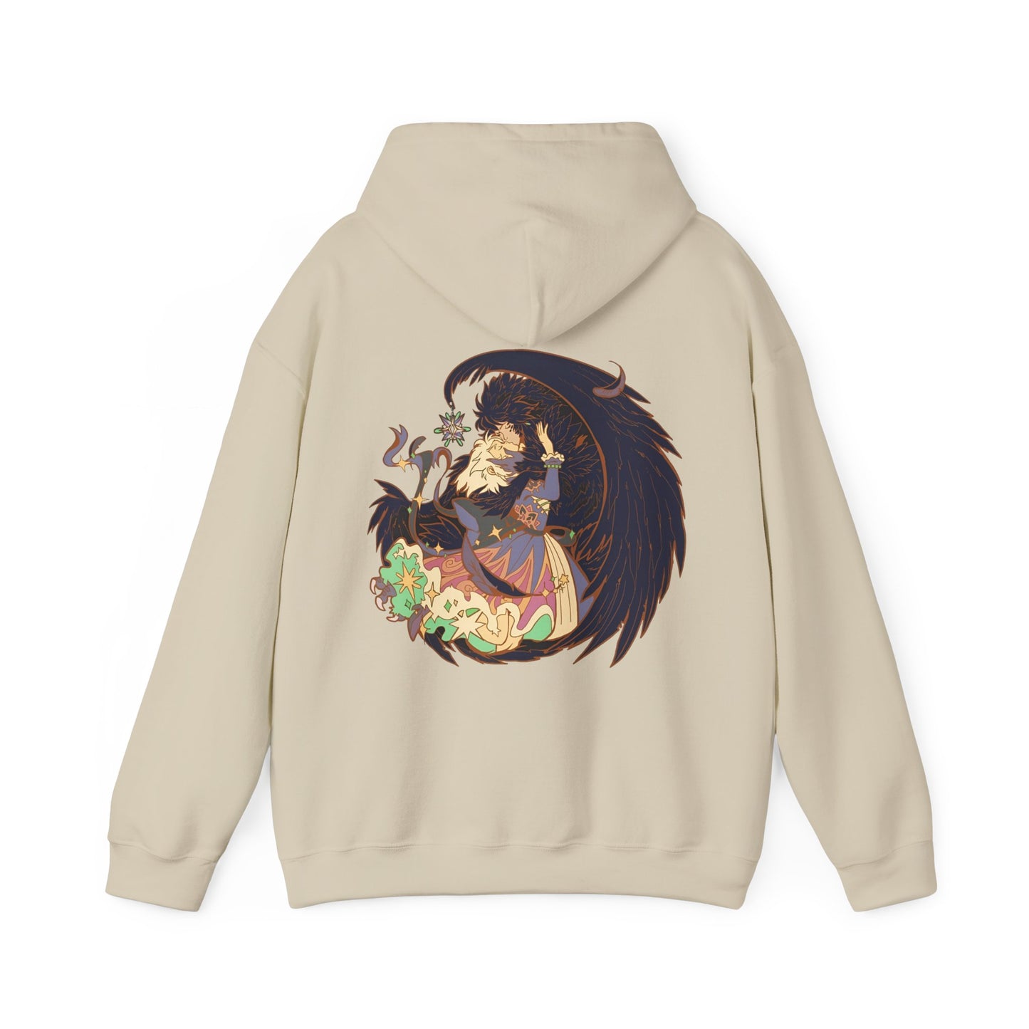 Howl’s Moving Castle Kiss Hoodie | 100% Cotton Back Print Anime Sweatshirt