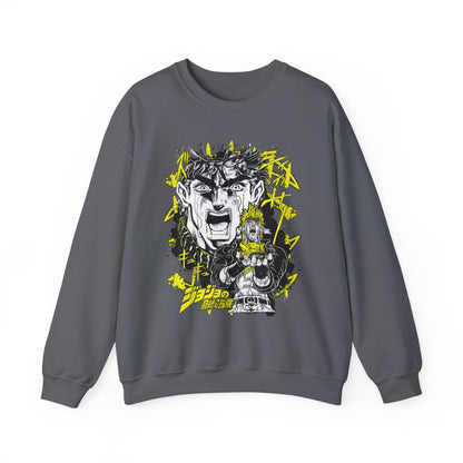 Joestar Sweatshirt – 100% Cotton JoJo’s Bizarre Adventure Pullover for Anime Fans