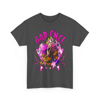 God Enel One Piece T-Shirt – 100% Cotton Anime Tee Featuring Skypiea's Thunder God
