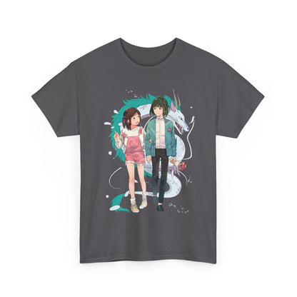 Spirited Away T-Shirt 100% Cotton Studio Ghibli Anime Graphic Tee