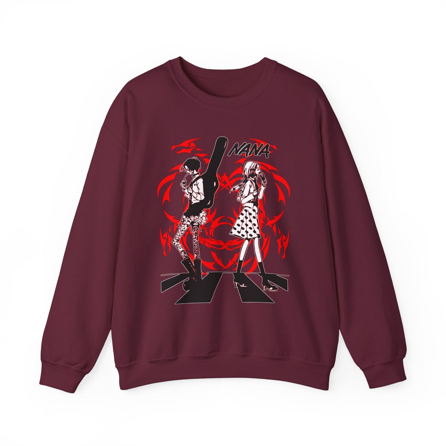 Nana Osaki Black Stones Sweatshirt – 100% Cotton | Stylish Anime Streetwear for NANA Fans