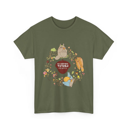 Princess Mononoke Characters Shirt – Ghibli Cotton Anime Tee