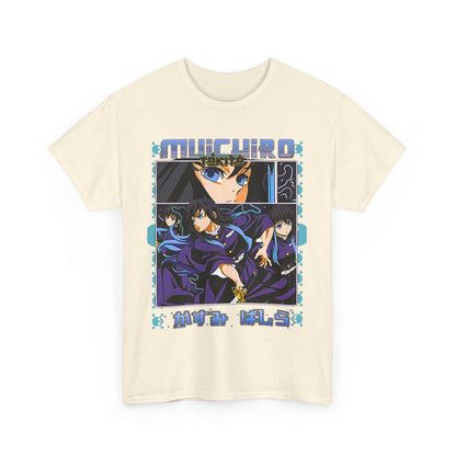 Muichiro Tokito Demon Slayer T-Shirt – 100% Cotton Anime Tee for Mist Hashira Fans