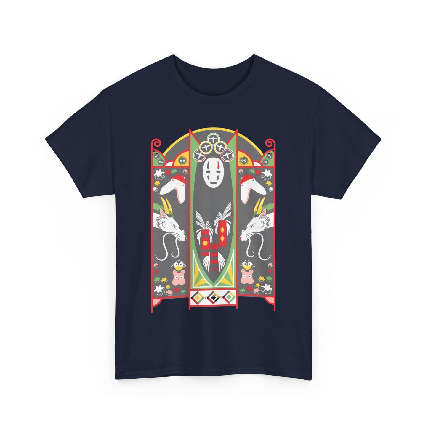 Spirited Away No Face T-Shirt | 100% Cotton Studio Ghibli Anime Tee