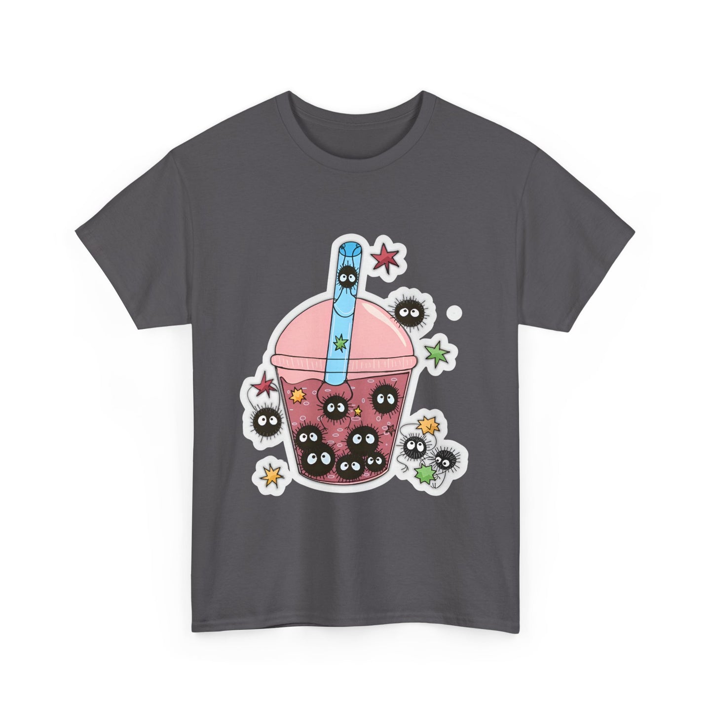 Soot Sprite Smoothie T-Shirt | 100% Cotton Studio Ghibli Anime Tee