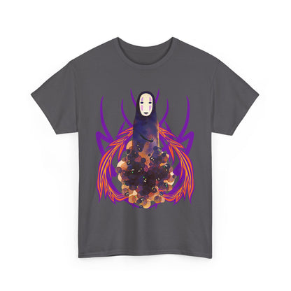 No Face T-Shirt – 100% Cotton Studio Ghibli Spirited Away Anime Tee
