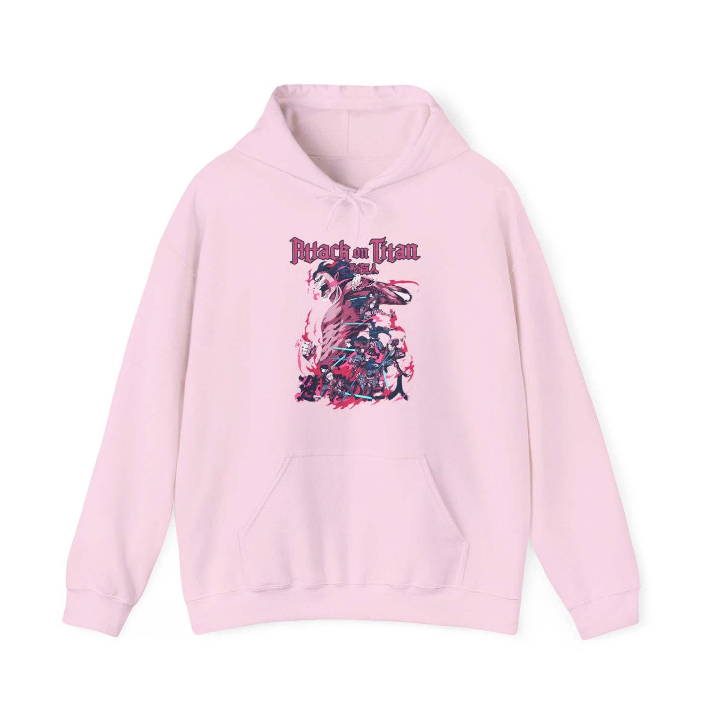 Attack on Titan Hoodie – 100% Cotton Anime Pullover for True Fans