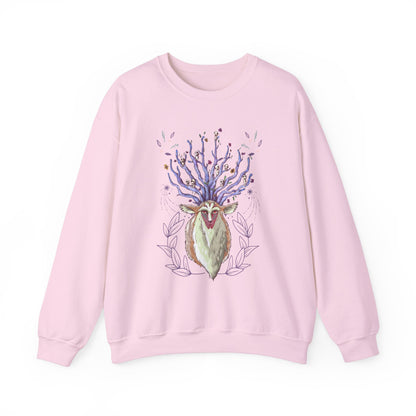 Forest Spirit Sweatshirt – 100% Cotton Princess Mononoke Pullover | Studio Ghibli Anime Sweater