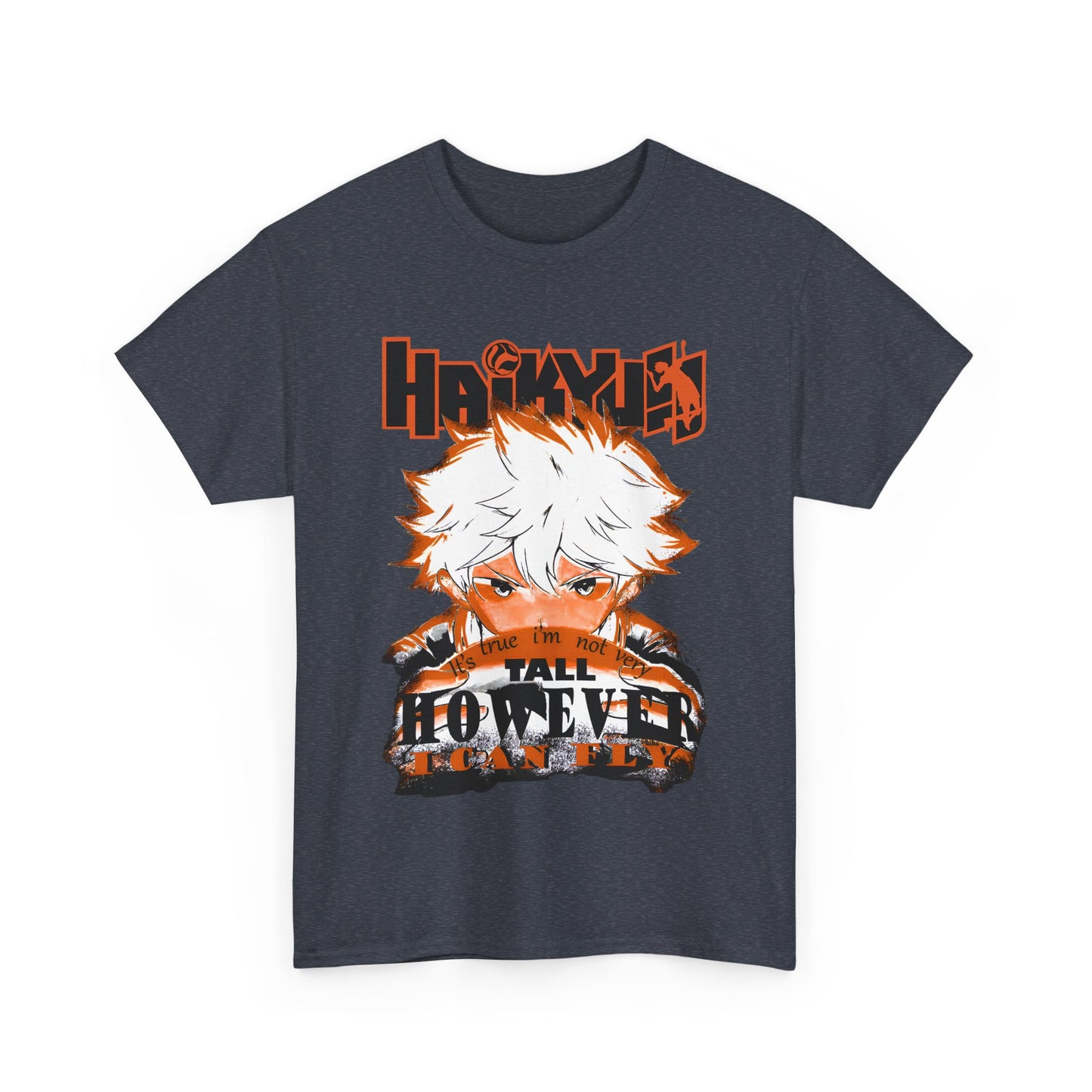Haikyuu Anime T-Shirt – 100% Cotton Volleyball Team Shirt for Anime Fans