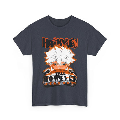 Haikyuu Anime T-Shirt – 100% Cotton Volleyball Team Shirt for Anime Fans