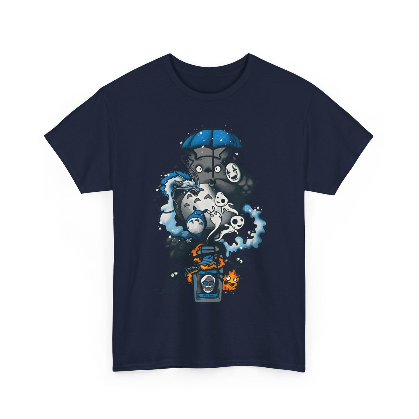 Totoro Magic Ghibli T-Shirt – 100% Cotton Studio Ghibli Tee