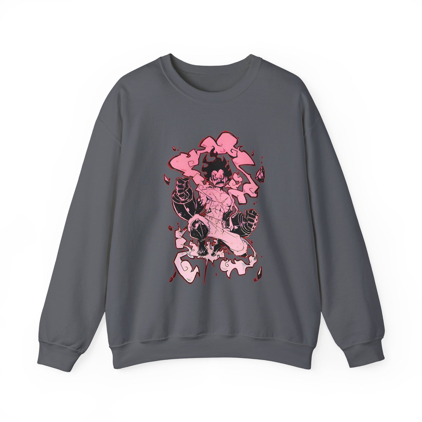 Luffy Gear Fourth Snakeman Sweatshirt – 100% Cotton One Piece Anime Pullover