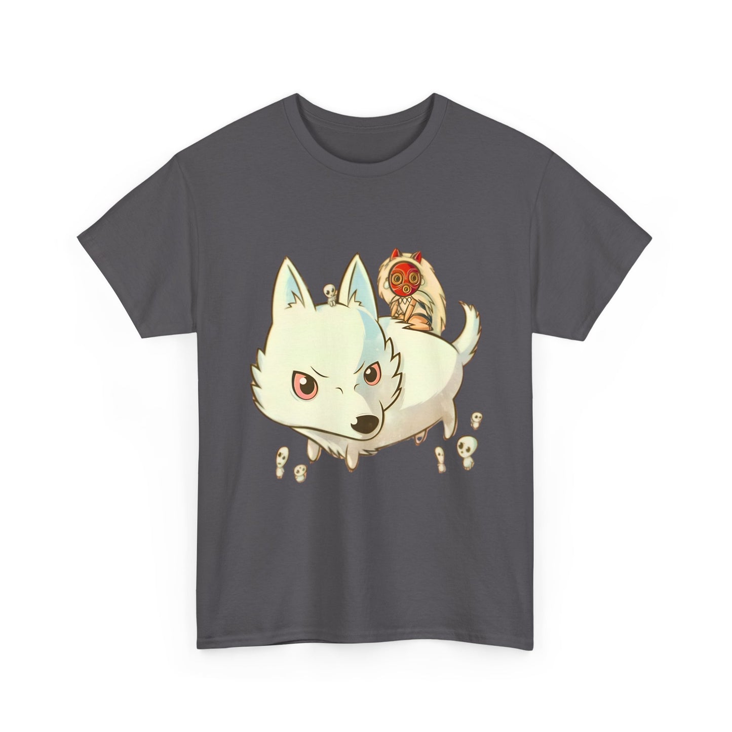 Princess Mononoke Chibi T-Shirt | 100% Cotton Studio Ghibli Cute Anime Tee