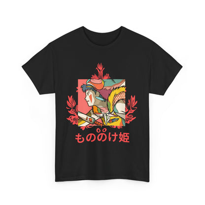 Princess Mononoke Studio Ghibli T-Shirt – 100% Cotton Anime Shirt for Ghibli Fans