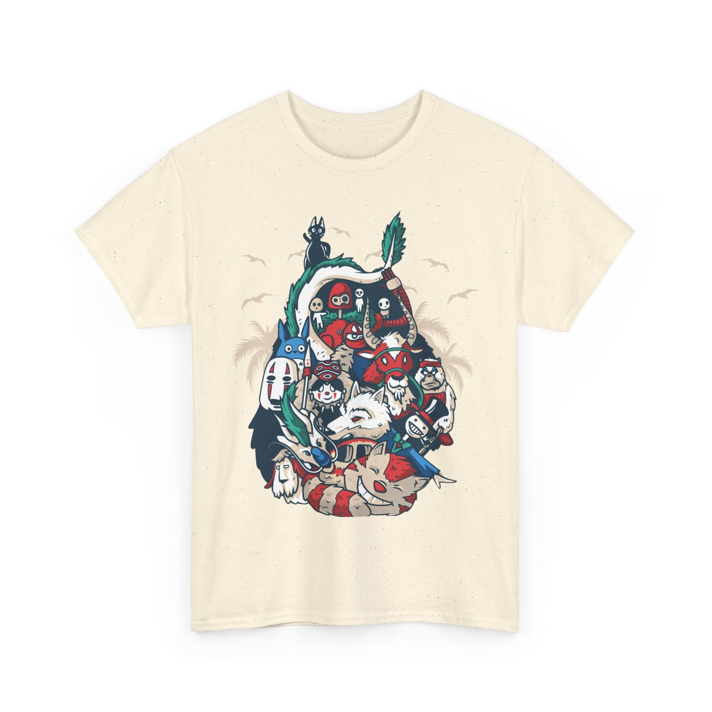 Studio Ghibli Staff T-Shirt 100% Cotton | Anime Graphic Tee