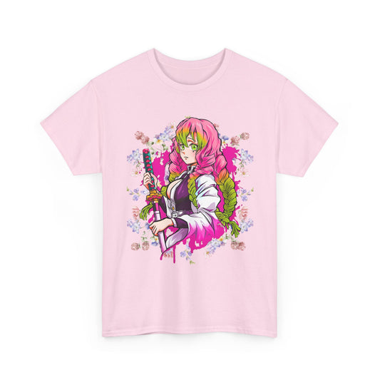 Mitsuri Kanroji Love Hashira T-Shirt | 100% Cotton Demon Slayer Anime Tee