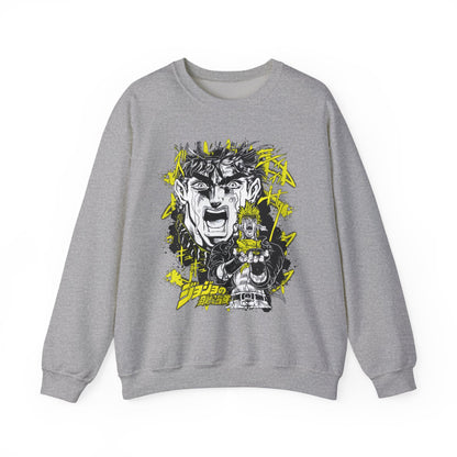 Joestar Sweatshirt – 100% Cotton JoJo’s Bizarre Adventure Pullover for Anime Fans