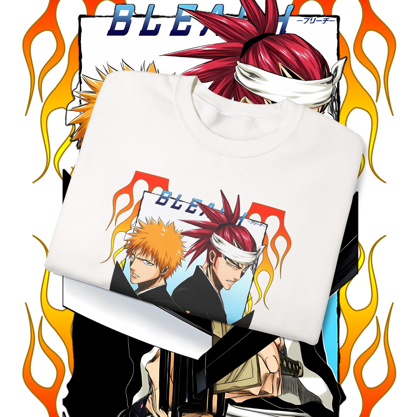 Bleach Ichigo Kurosaki Cotton Sweatshirt