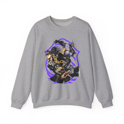 Jotaro Kujo Sweatshirt – 100% Cotton JoJo's Bizarre Adventure Anime Pullover