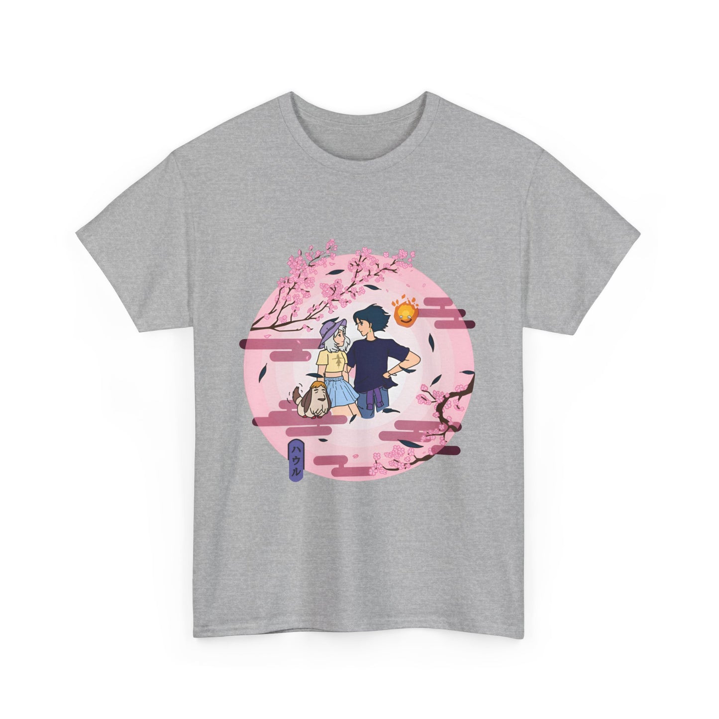 Howl’s Moving Castle T-Shirt 100% Cotton | Studio Ghibli Anime Tee