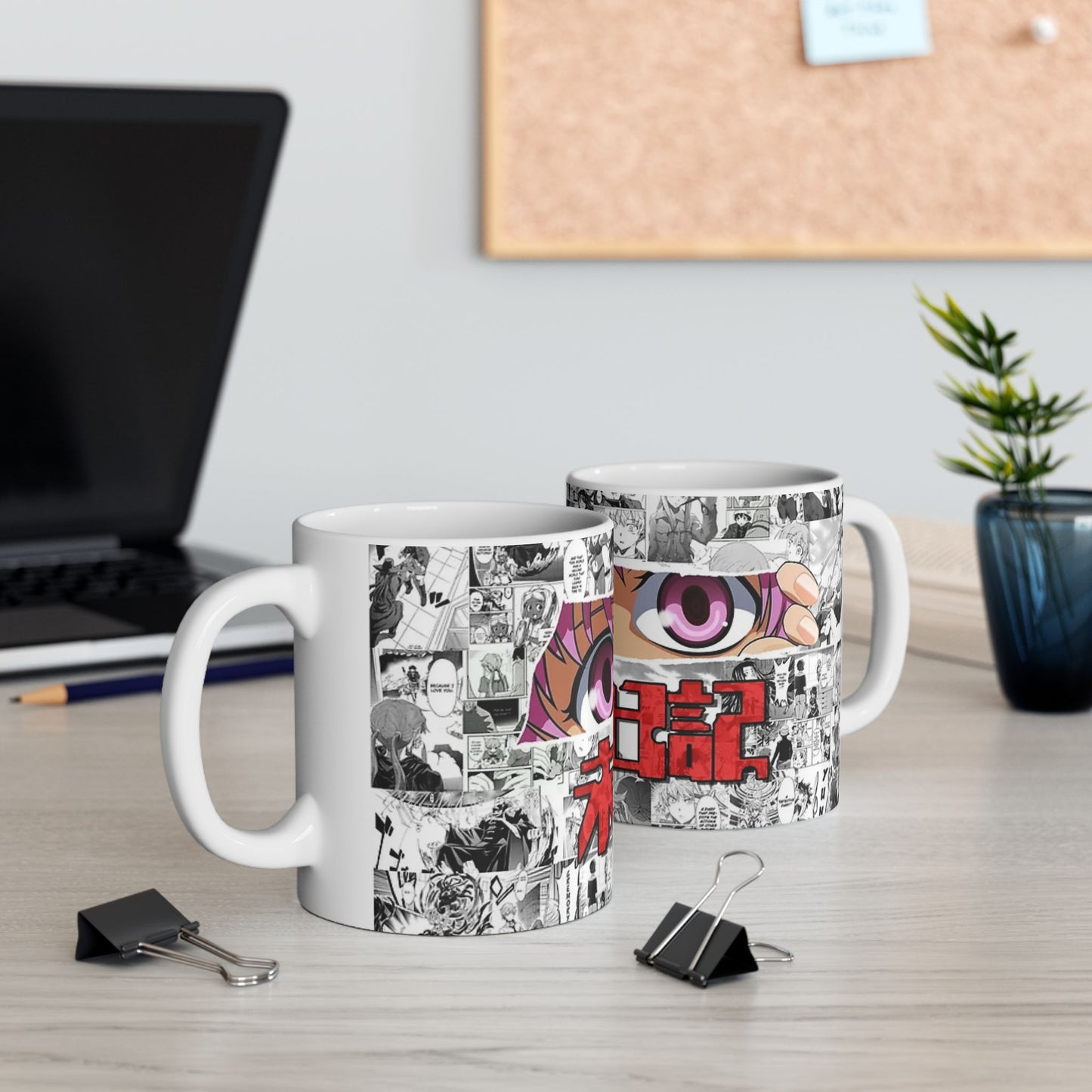 Yuno Gasai Mug – Future Diary Anime Coffee Cup – 11oz & 15oz Ceramic Gift for Otaku & Yandere Fans