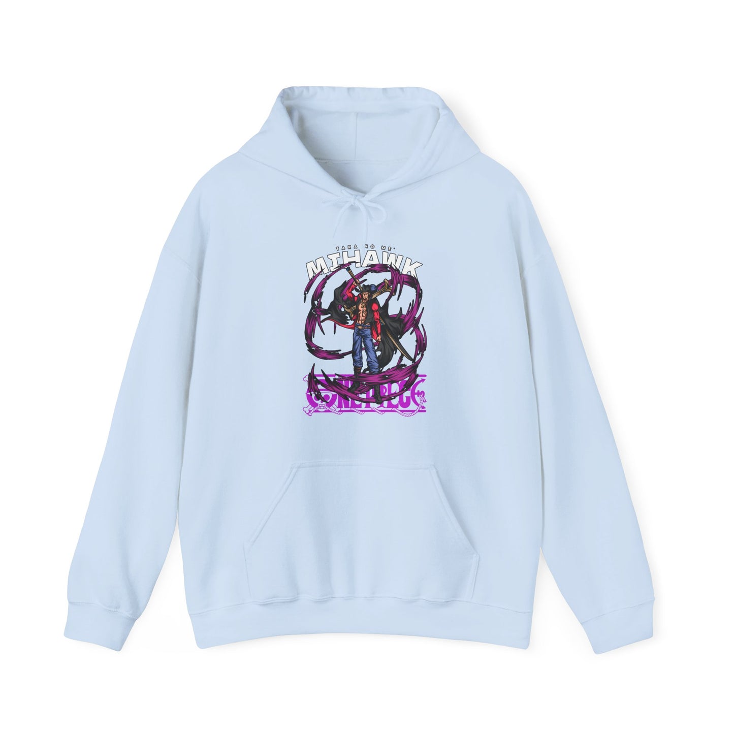 Dracule Mihawk One Piece Hoodie – 100% Cotton Anime Hoodie for Hawkeye Fans