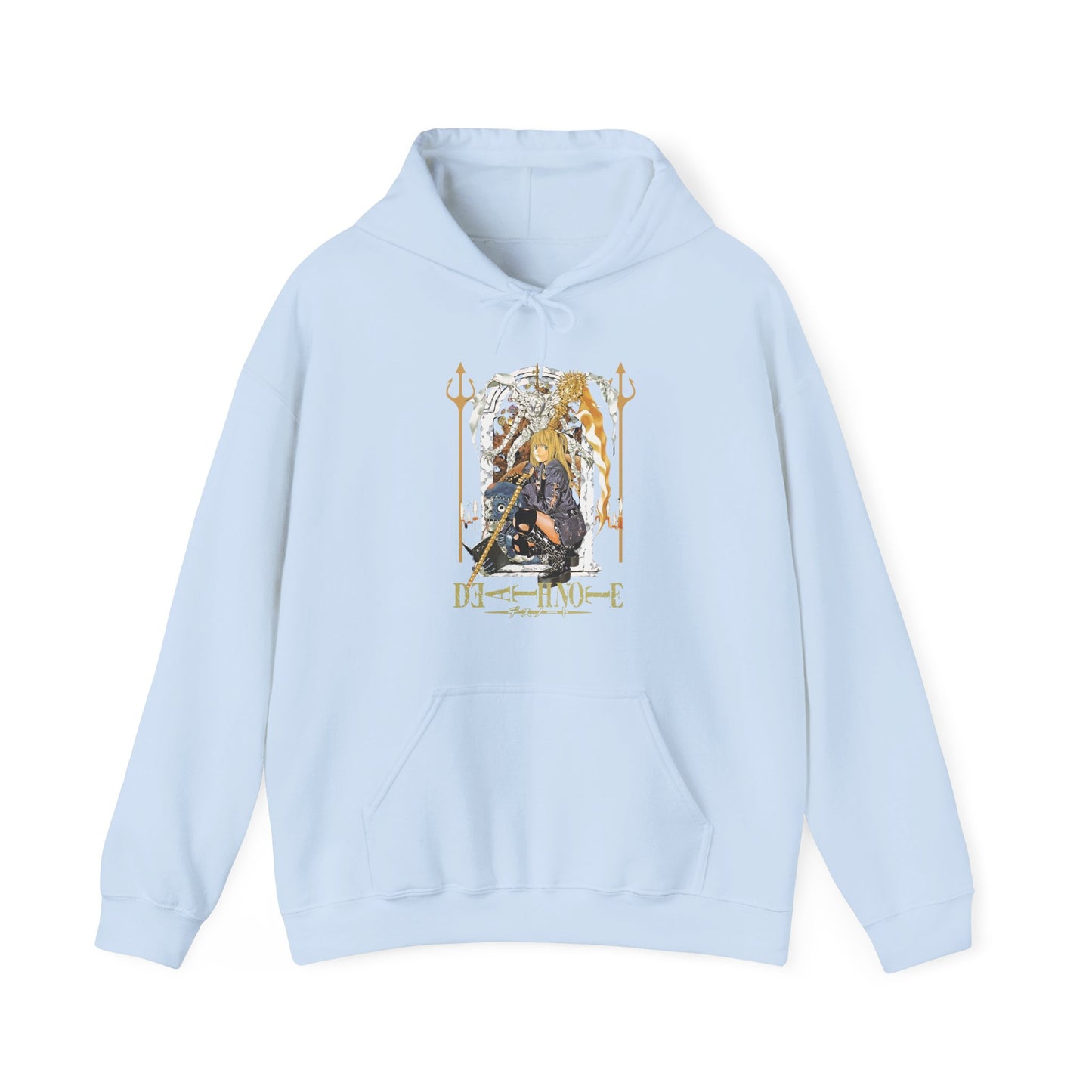 Misa Amane Death Note Hoodie – 100% Cotton Anime Pullover for Gothic Otaku Fans