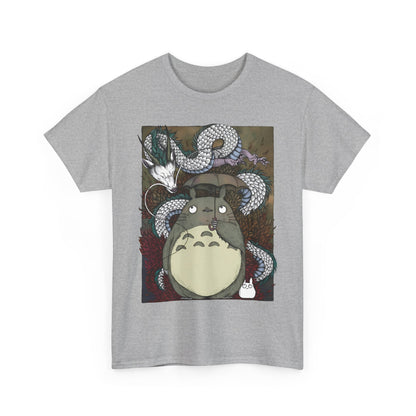 Totoro Haku Dragon T-Shirt | 100% Cotton Studio Ghibli Anime Tee